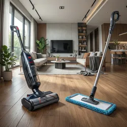 Steam Mop vs Traditional Mop for Engineered Hardwood Floors