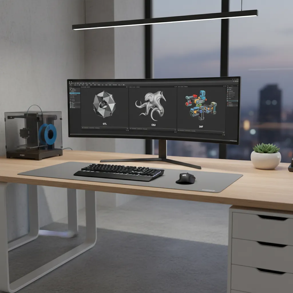 STL vs OBJ vs 3MF Which File Format Is Best for 3D Printing