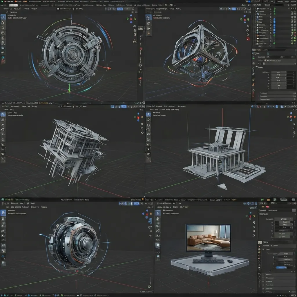 browser viewer displaying STL and OBJ 3D models
