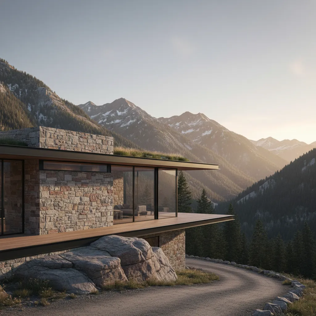 Diseño de casas hechas de piedra: guía práctica