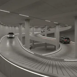 Straight vs Curved Basement Parking Ramps: Design Tradeoffs and Space Efficiency