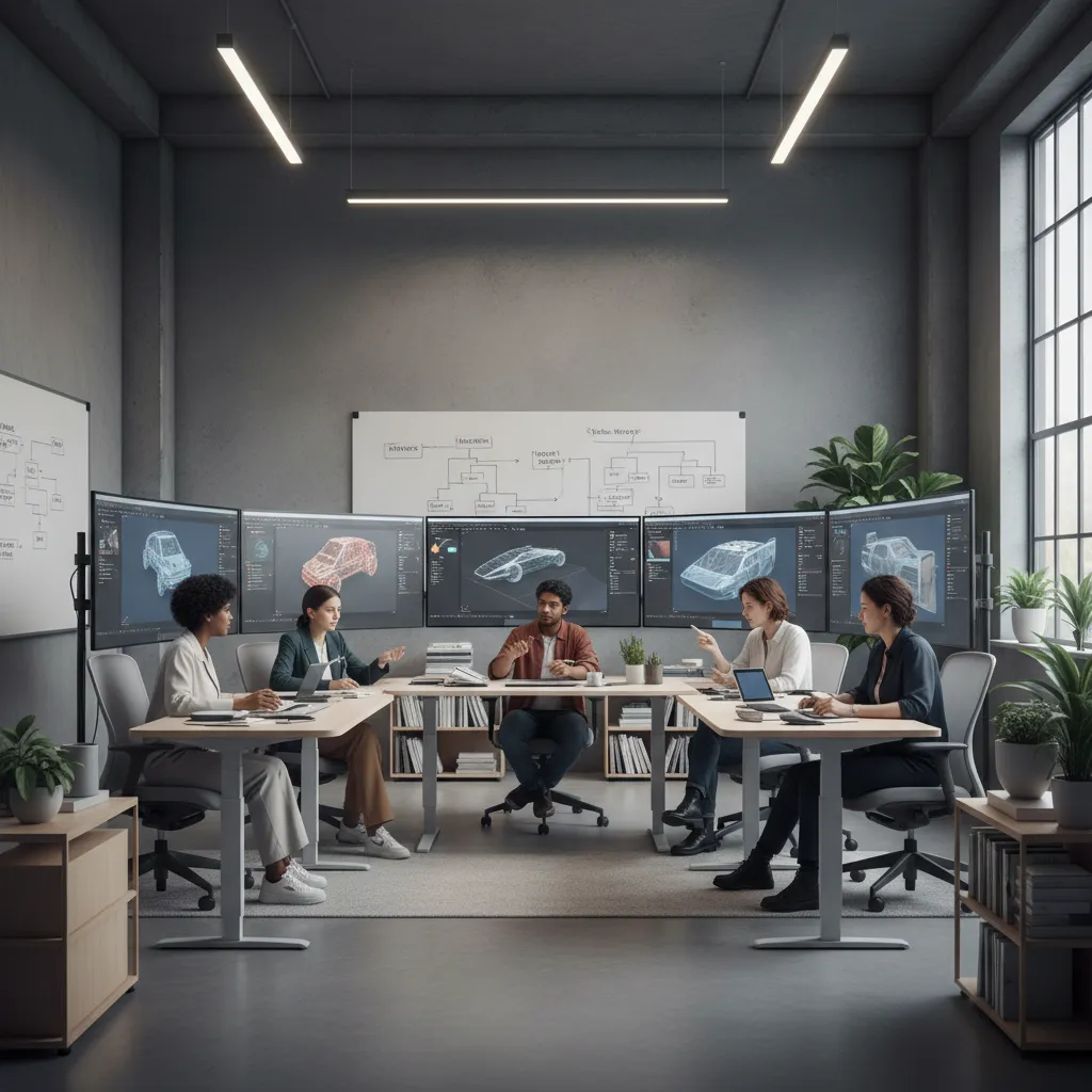 structured digital workflow for sharing and protecting 3D assets