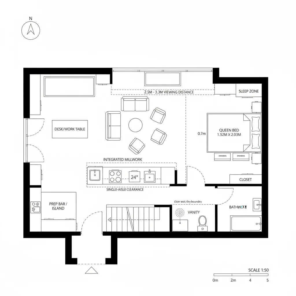 Studio Bridge Over Quiet Machines