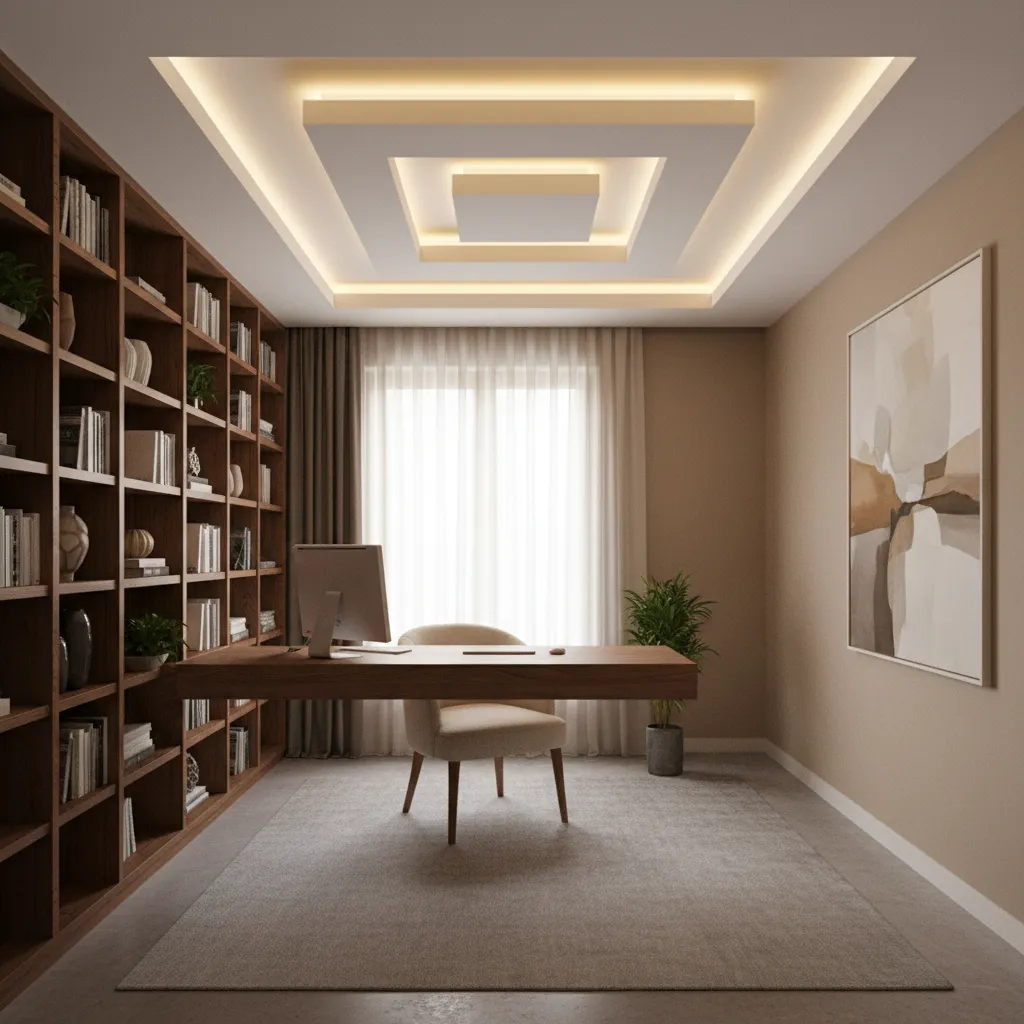 5 Study Room False Ceiling Designs That Actually Work
