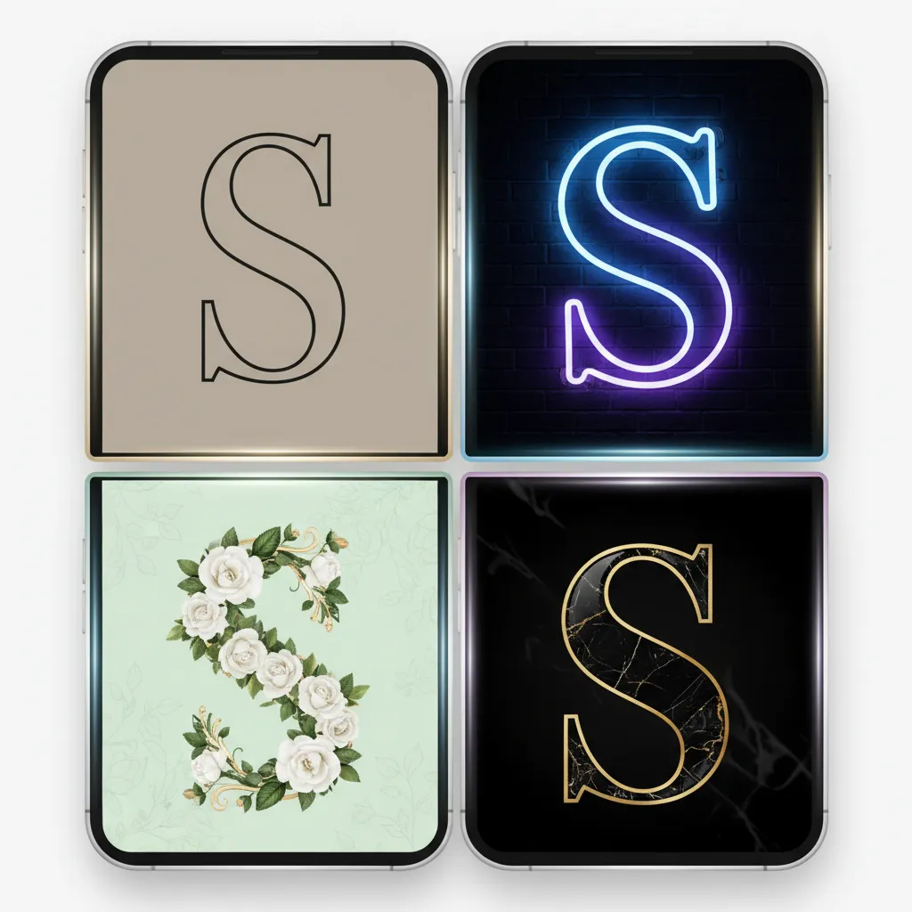 Best Design Styles for Stylish S Name Wallpapers