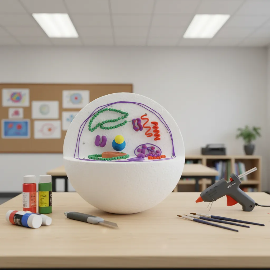 Best Tools and Supplies for Building a Styrofoam Cell Model