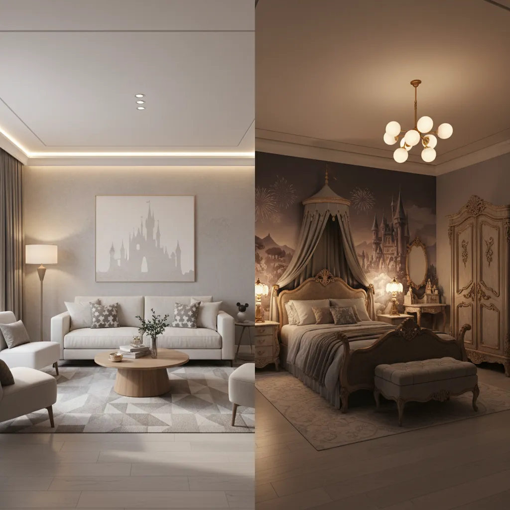 Subtle Disney Decor or Full Disney Themed Rooms Which Fits Your Home