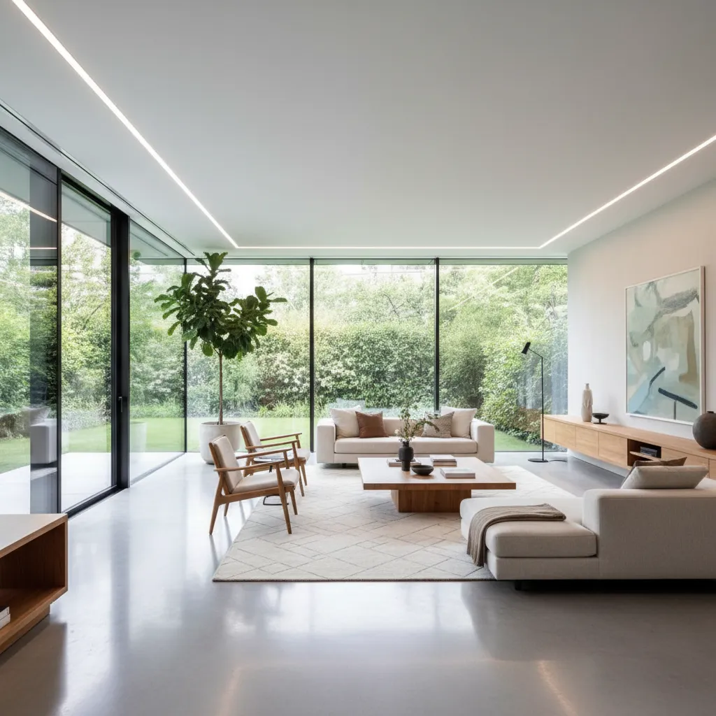 Suelo de hormigón en diseño de interiores: guía práctica