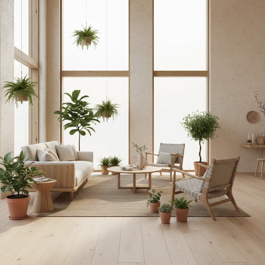 Diseños de interiores sostenibles impactantes