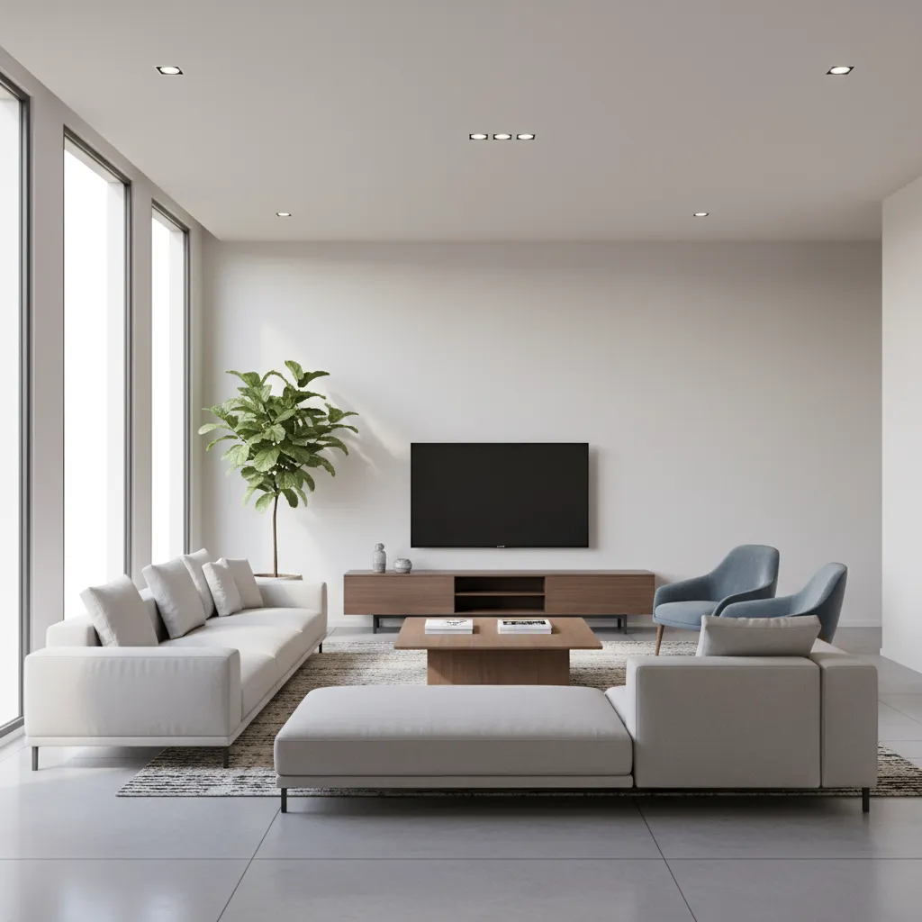 Final rendered interior image created with Sweet Home 3D software