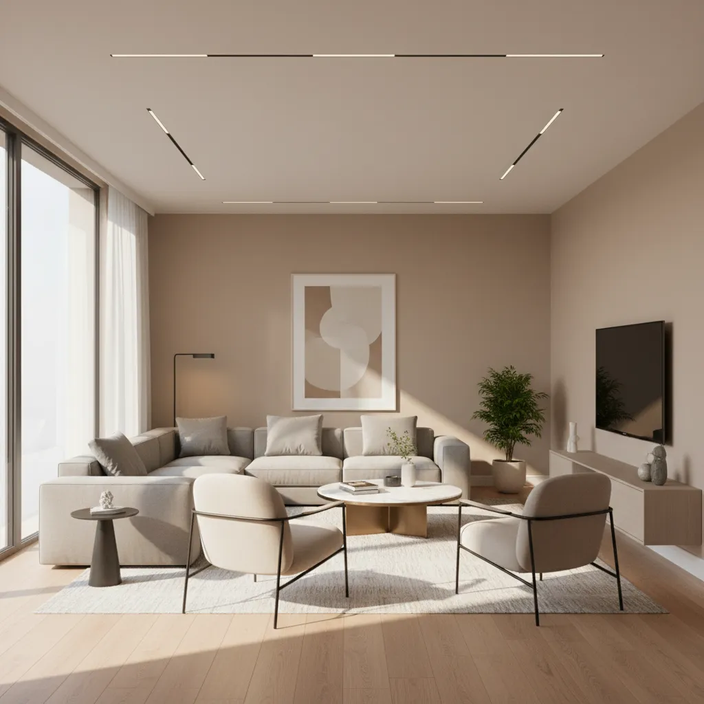 Interior rendering showing realistic daylight and shadows in Sweet Home 3D
