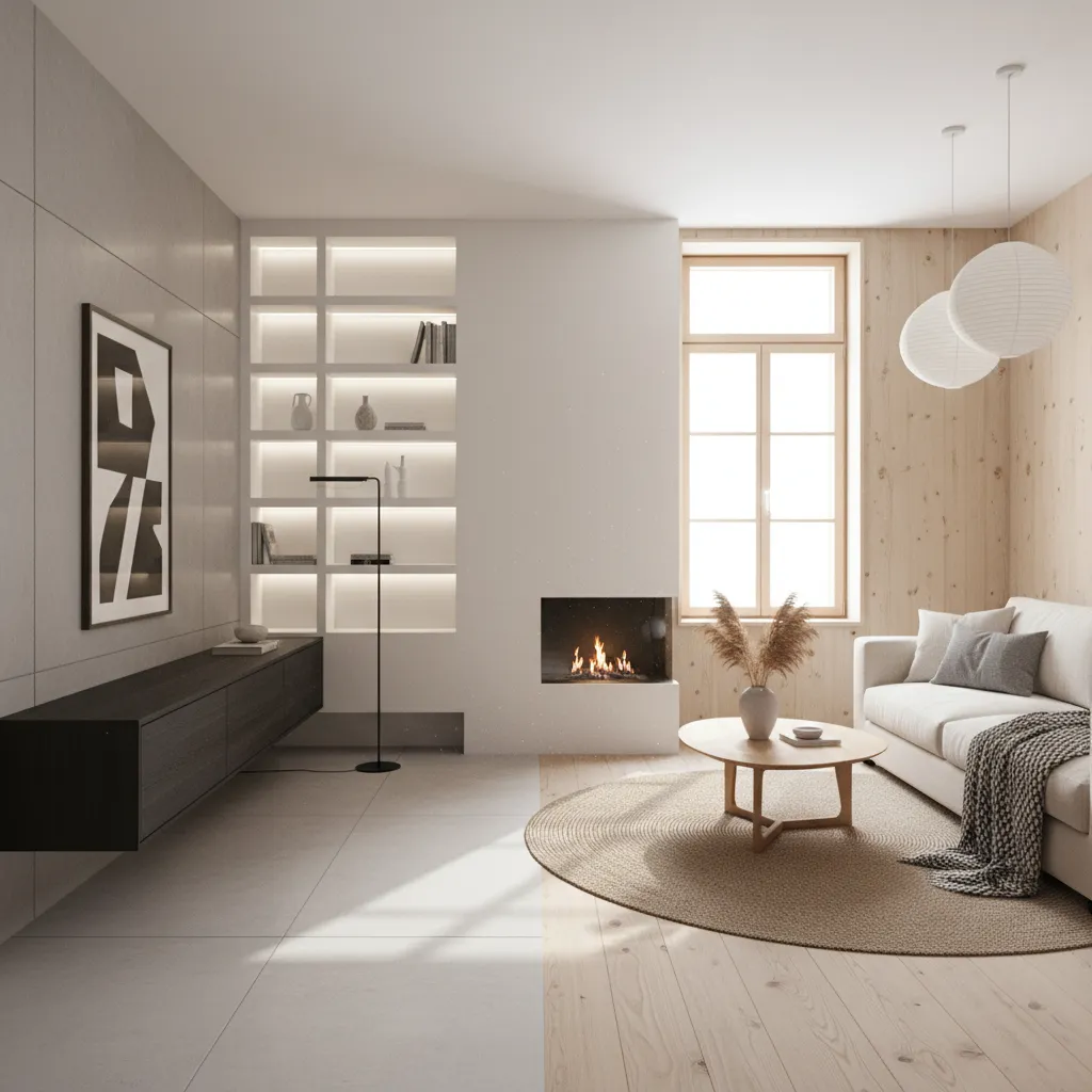 Swiss vs Scandinavian Interior Design: Which Minimalist Style Is More Affordable?: A designer’s real-world comparison of Swiss and Scandinavian interiors, exploring furniture cost, materials, and which minimalist style is easier to achieve on a budget.
