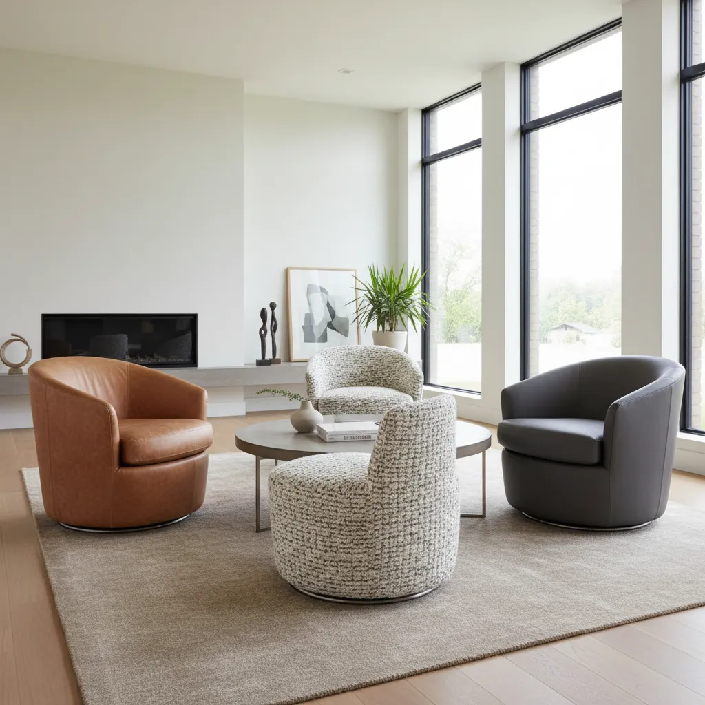 3 Swivel Chair Materials Compared