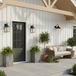 Symmetrical vs Asymmetrical Entryway Design for Off Center Front Doors