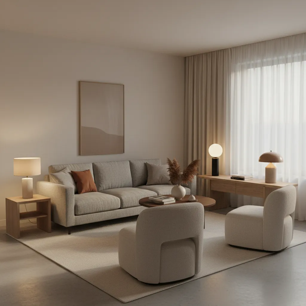 How to Optimize Table Lamp Placement in Small Rooms