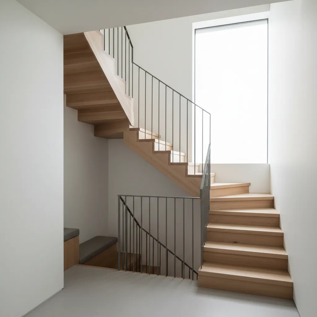 Desain tangga rumah minimalis yang hemat ruang