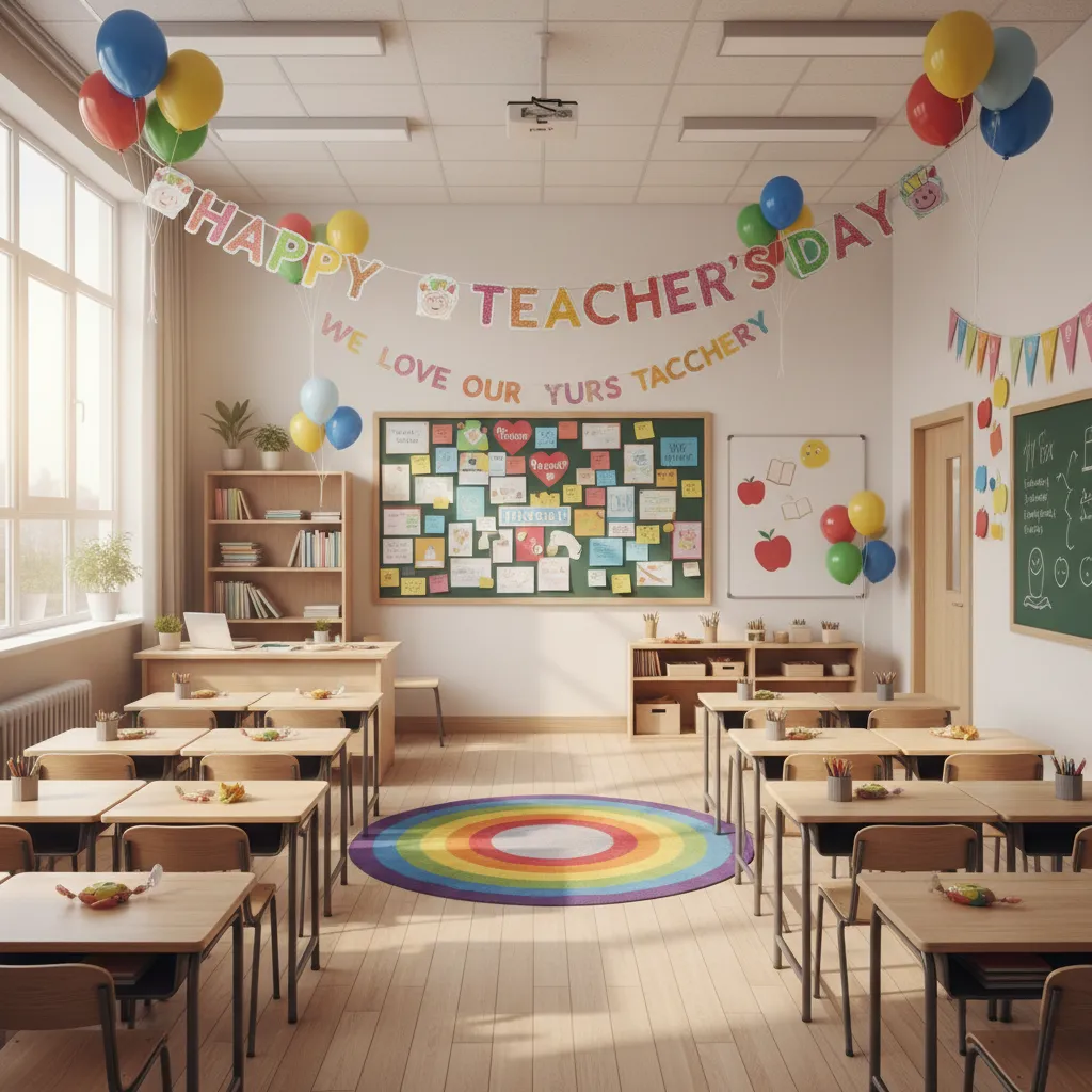 Teachers Day Room Decoration Ideas That Make Classrooms Feel Special