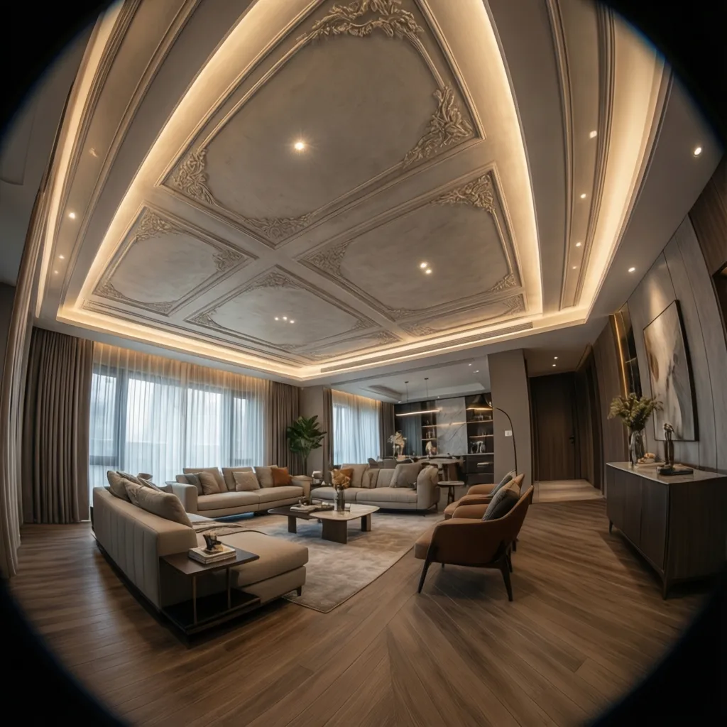 Techos de interiores decorativos: ideas y errores clave