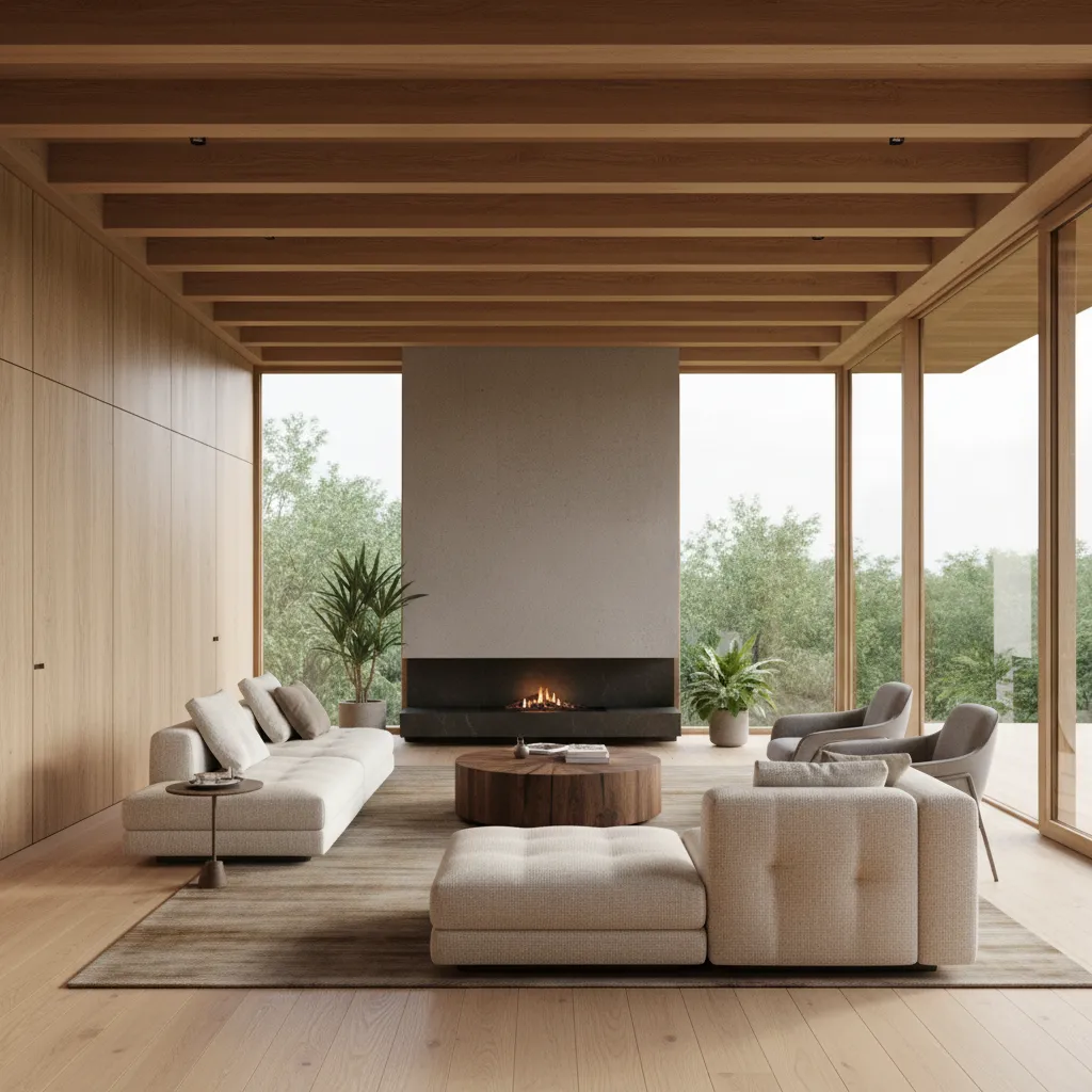 Diseños de techos de madera para casas modernas