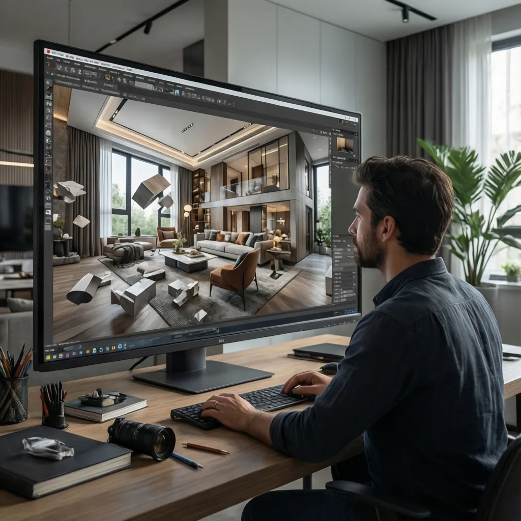 Tecnología industrial en diseño de interiores