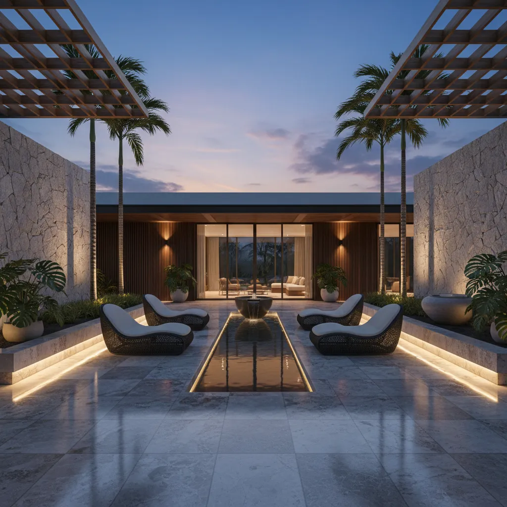 Inspirasi Desain Teras Depan Rumah Mewah Elegan