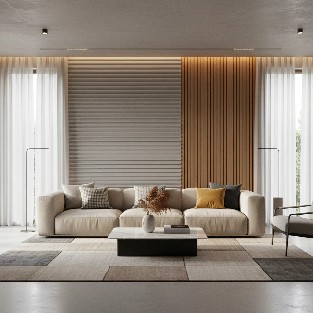 Texture wall design for living room ideas that add depth and style
