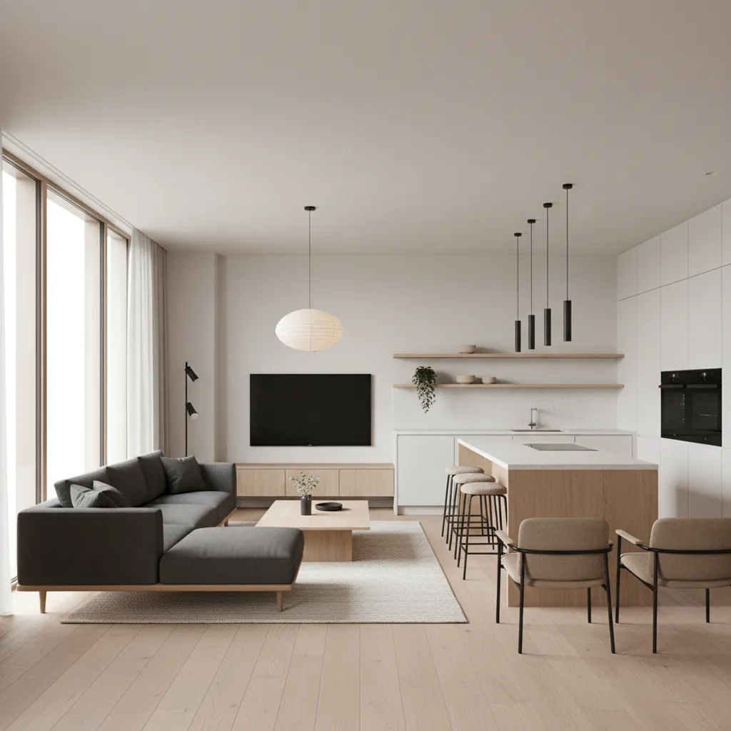 Thiết kế nhà 70m2: Cách tối ưu không gian sống hiện đại