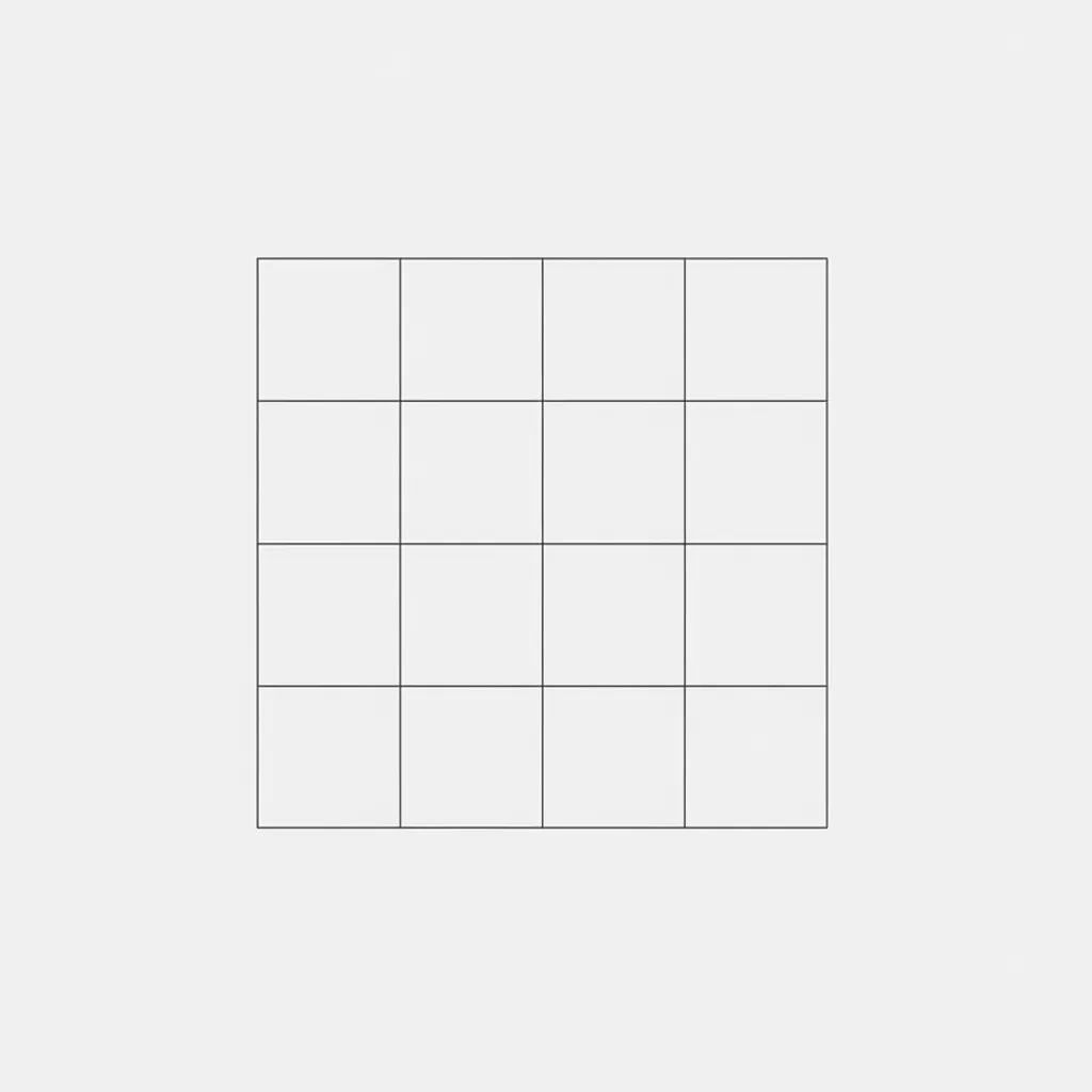 3 by 3 foot grid showing how nine square feet equal one square yard