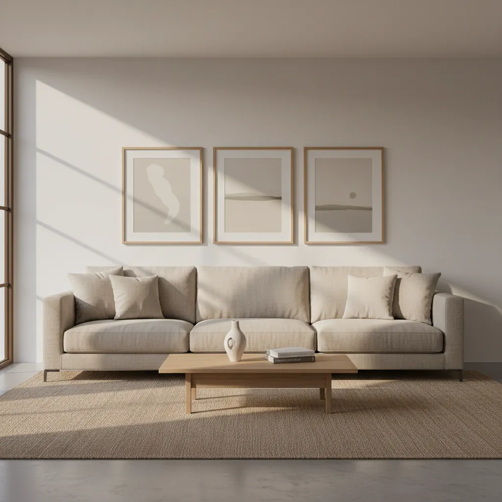 Why Your 3 Frame Wall Arrangement Looks Wrong (And How to Fix It)