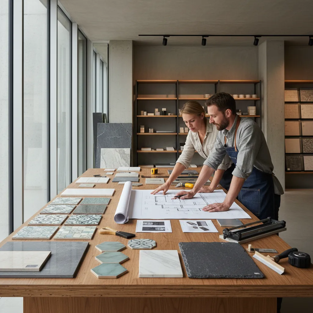 How Floor & Decor Connects Customers With Tile Installers: A designer’s inside look at how Floor & Decor helps customers find independent tile contractors for backsplash and flooring projects.