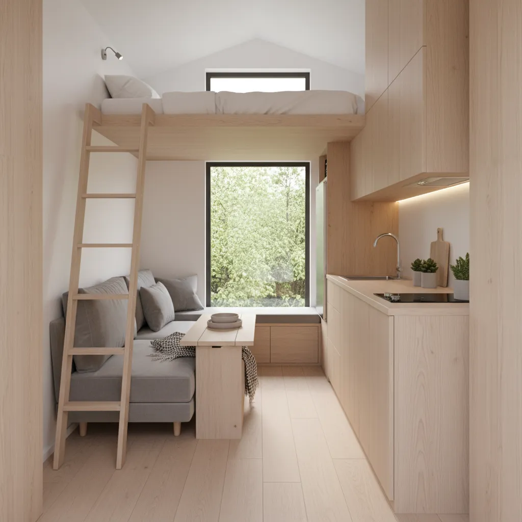 How the Tiny Home Industry Designs 120 Sq Ft Living Spaces