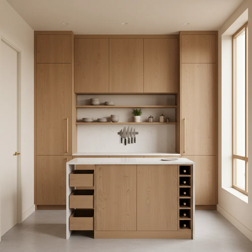 How to Optimize Storage in a Tiny Studio Apartment Kitchen: Real designer strategies to double usable storage in the smallest studio kitchens without remodeling