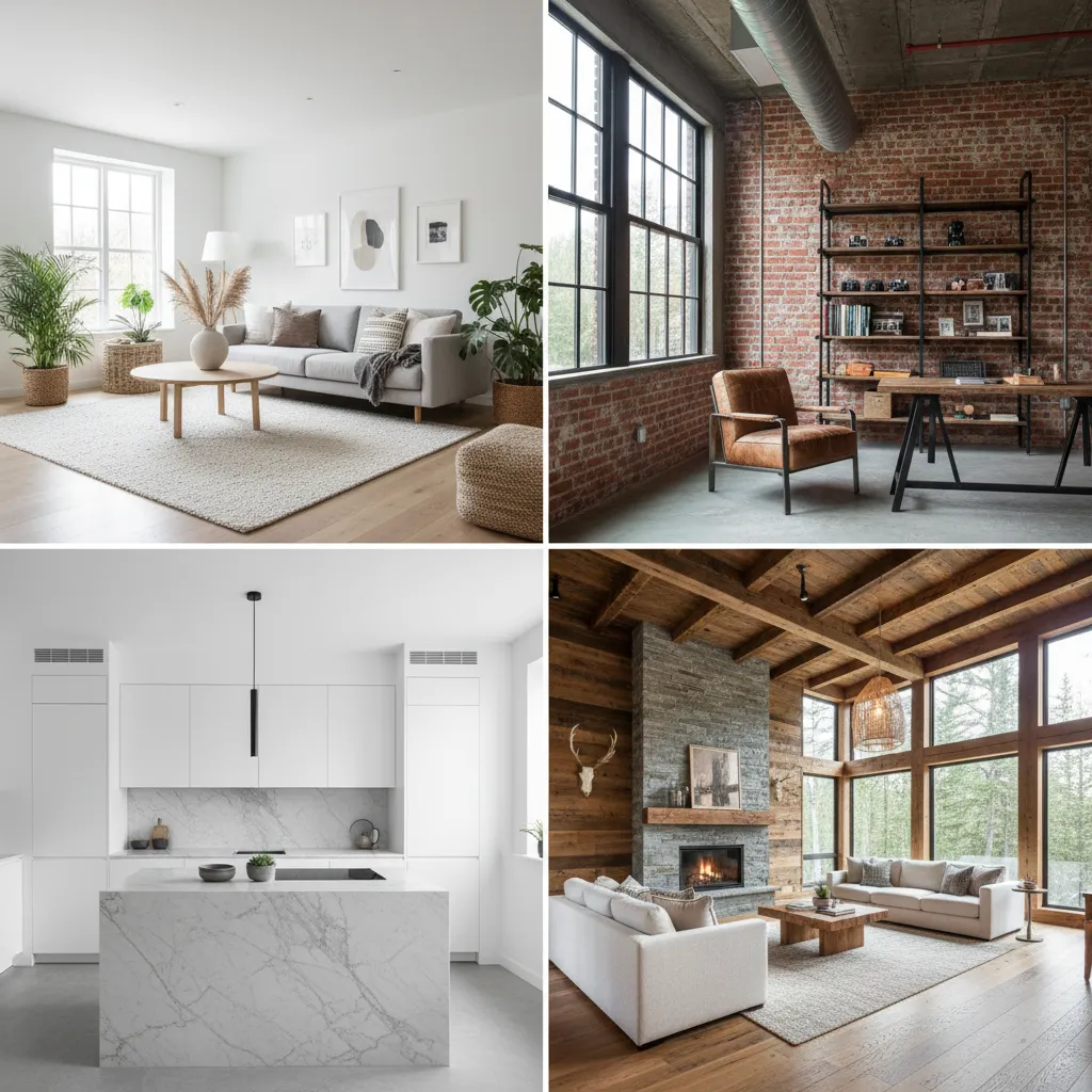Tipos de diseño en casas: estilos que realmente funcionan