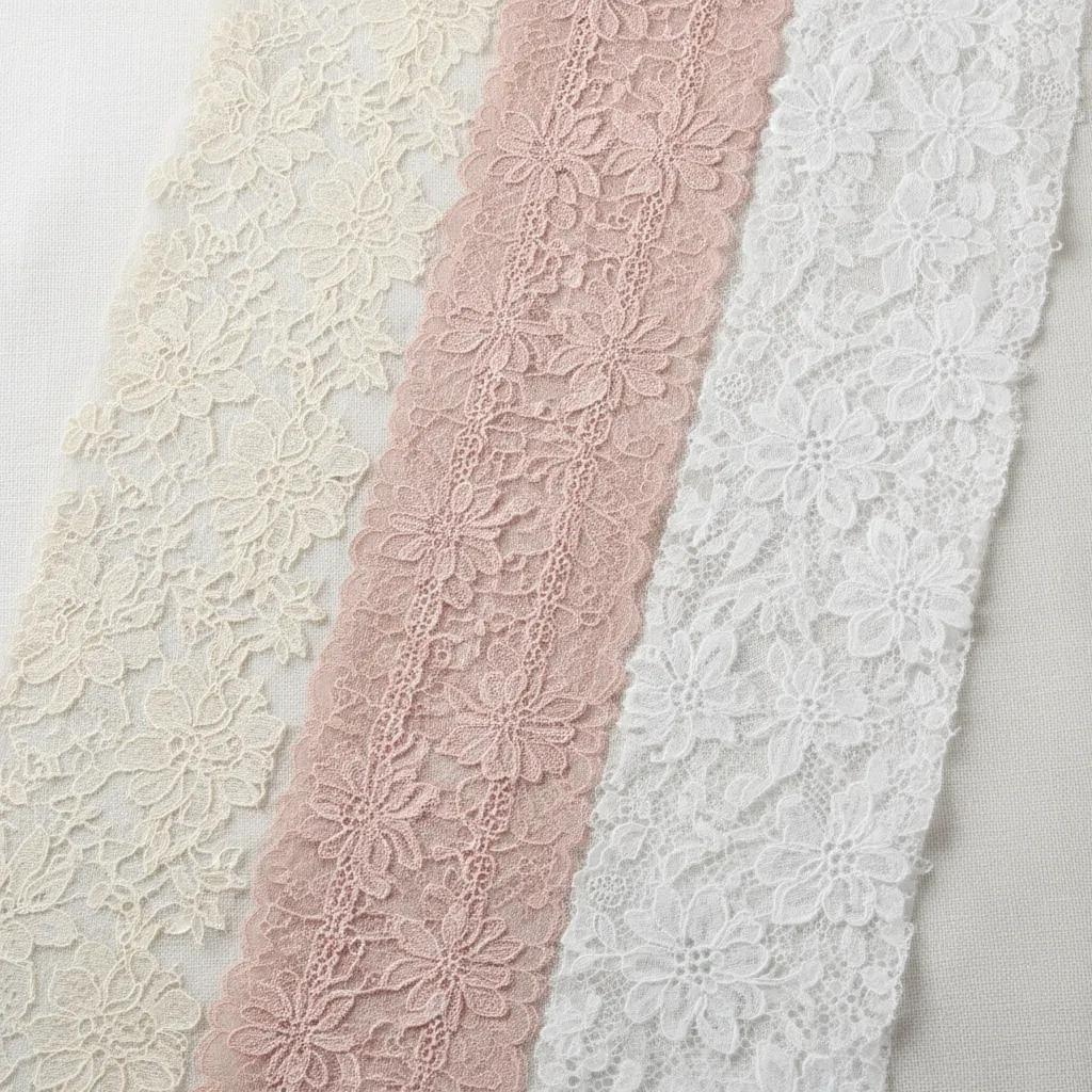 Diferentes tipos de encaje utilizados en lencería femenina