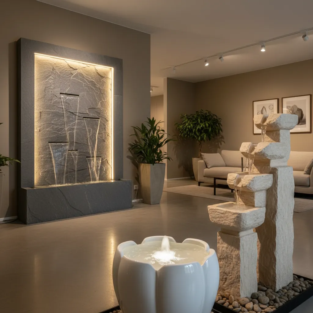 Fuentes de agua de interior decorativas: guía completa