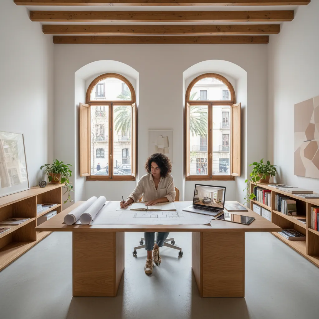 Título oficial de diseño de interiores en Barcelona
