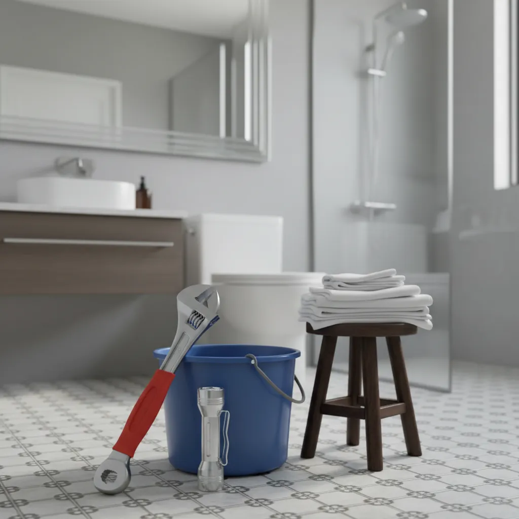 Basic plumbing tools for troubleshooting toilet tank installation problems