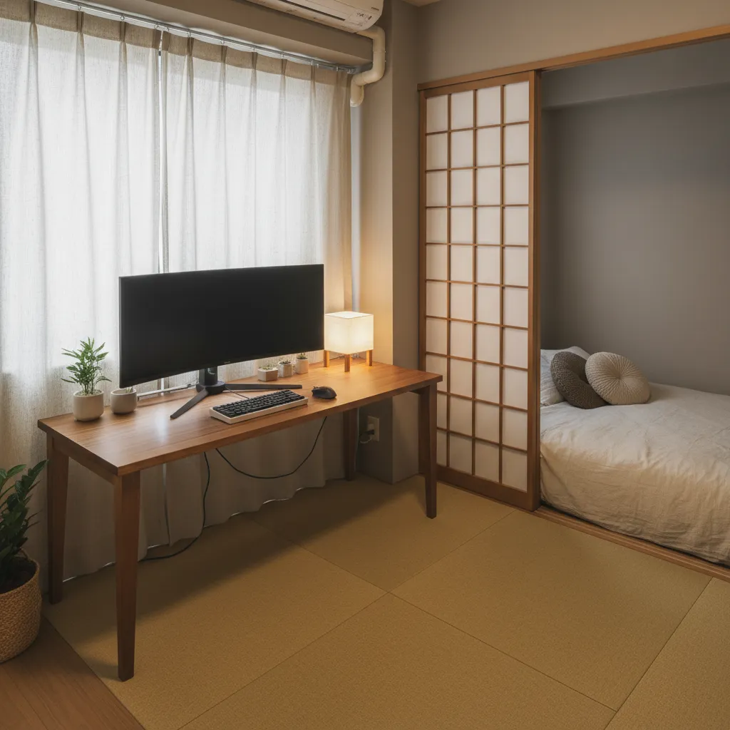 一人暮らしのゲーミング部屋｜東京公寓デザインの5つの鉄則: 1R/1Kでも“遊ぶ・くつろぐ・眠る”を両立。東京・大阪・京都に暮らす僕が実践する小空間ゲーミング設計