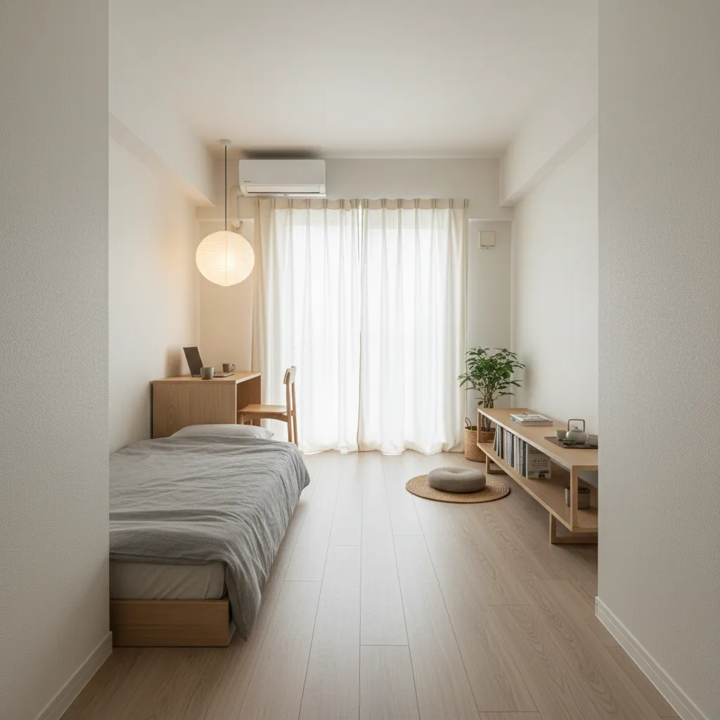 縦長の部屋レイアウト8選｜一人暮らしの東京公寓設計術