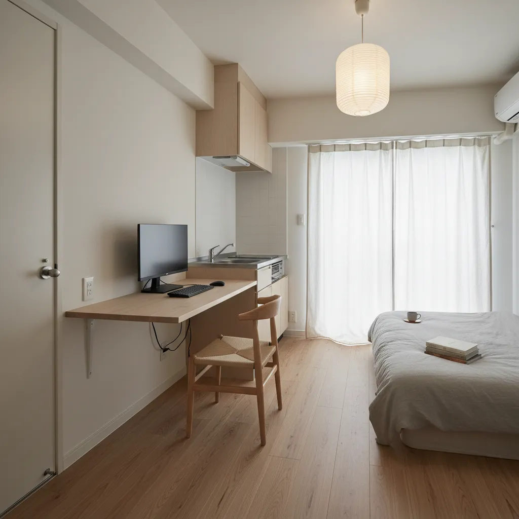 1. 東京小型賃貸の現実に合わせた日式レイアウトで「動線」を最適化