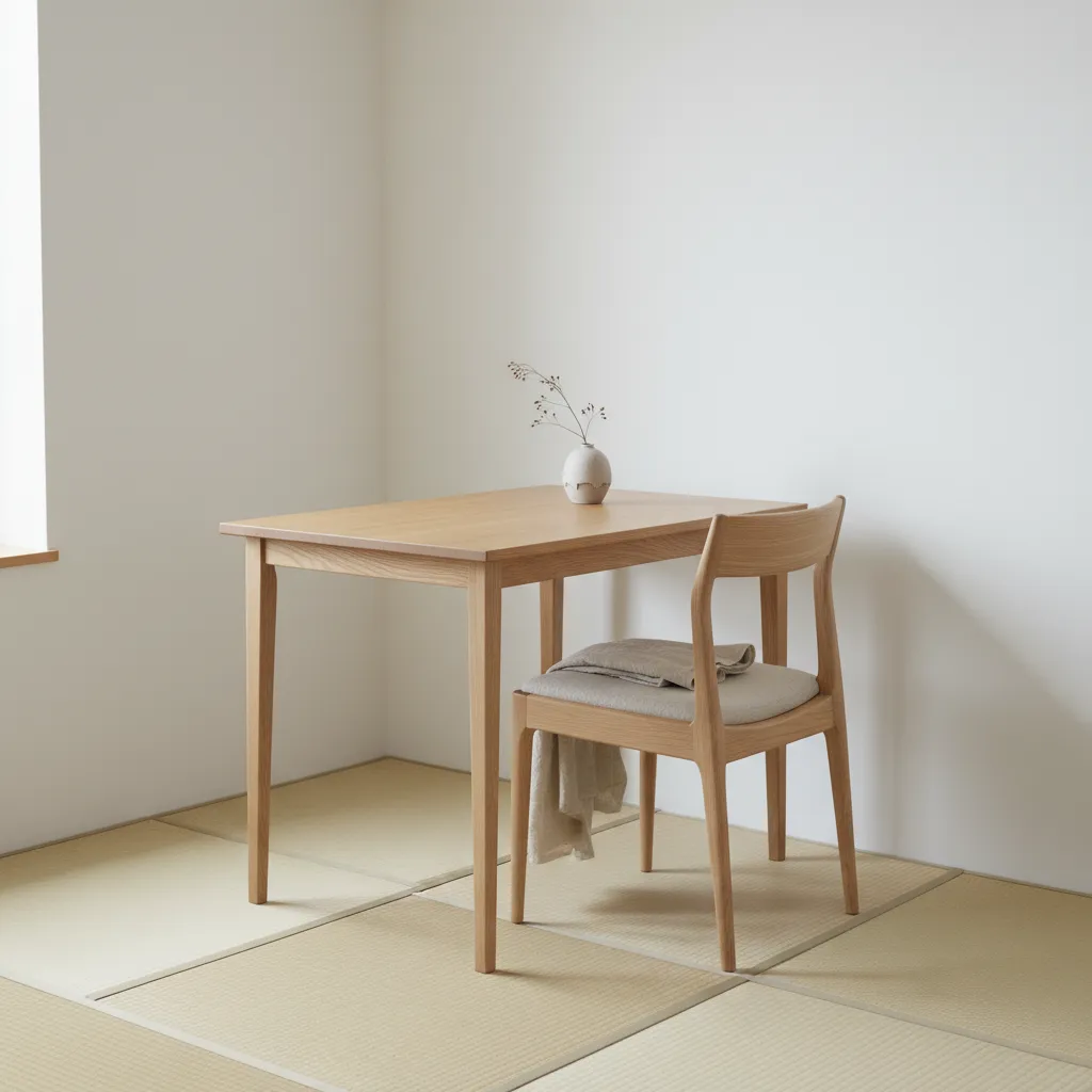 1. 東京小戸型の現実に合わせる：座面高とテーブル高の“基準”で失敗しない