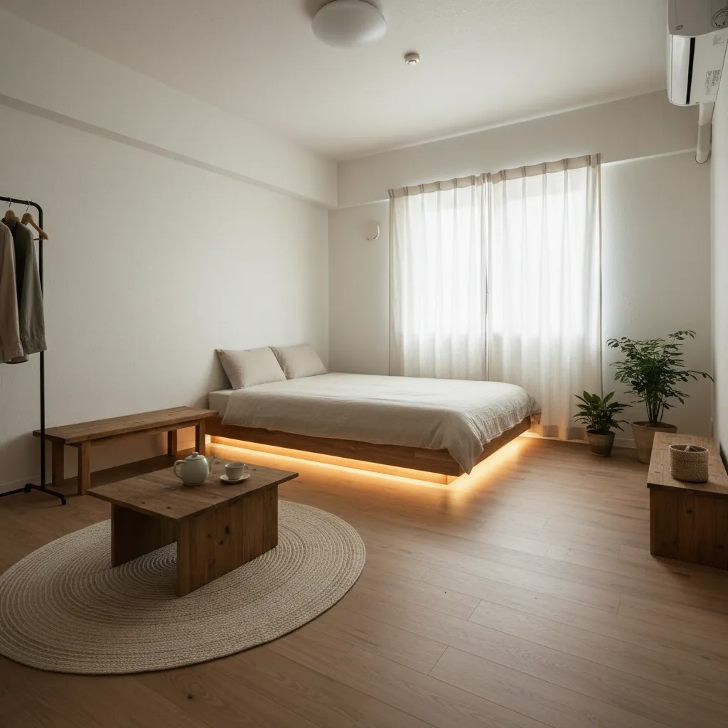 6畳の男部屋レイアウト｜シンプルに整う5つの実例発想