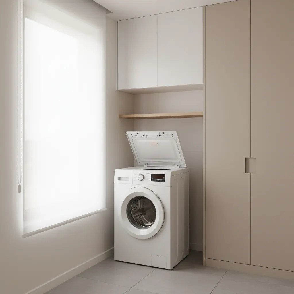 How to Prevent Cabinet Doors Blocking a Top Loading Washer