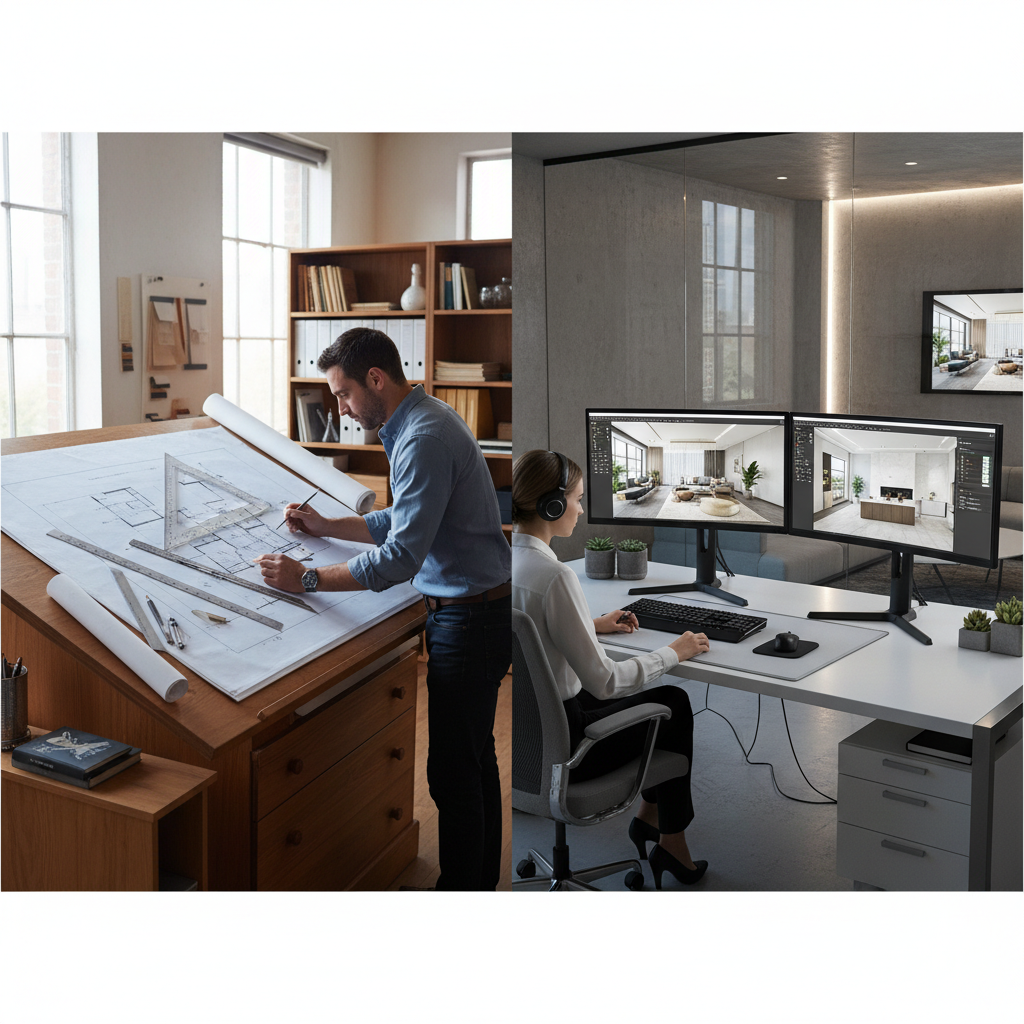 Traditional vs Modern Commercial Interior Design Process: Which Saves Time?