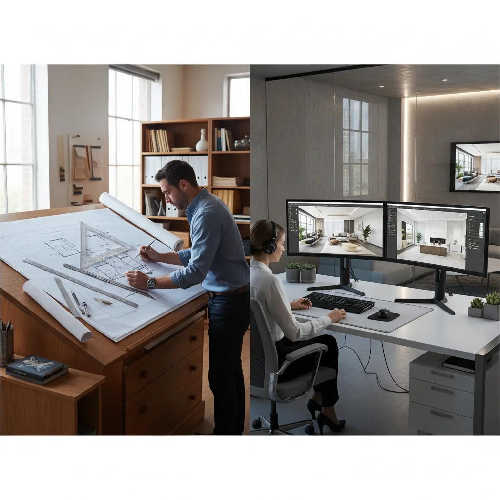 Traditional vs Modern Commercial Interior Design Process