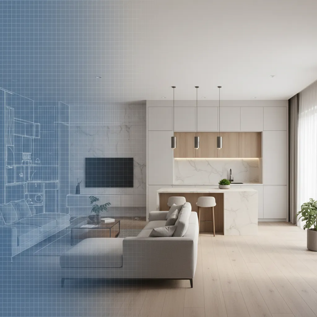 Transforming 2D Floor Plans into Stunning 3D Designs