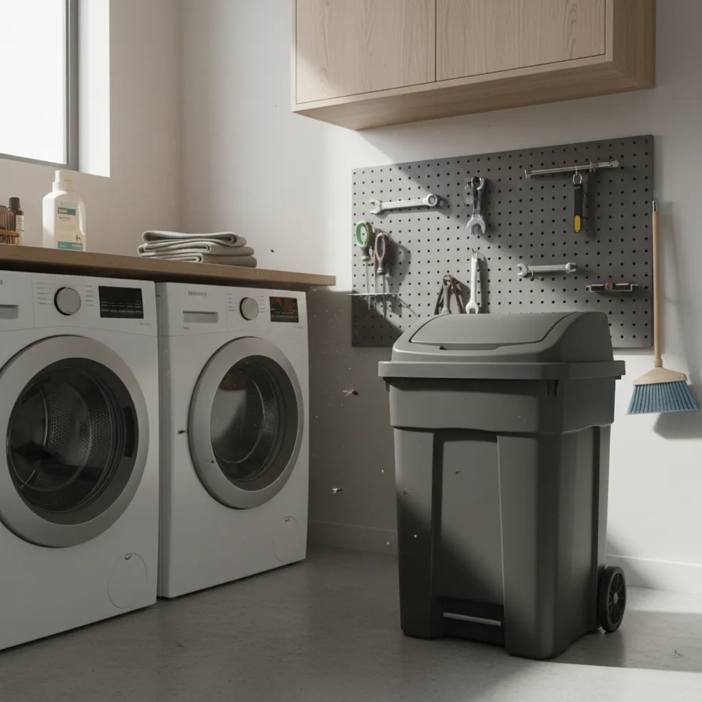 Nearby Trash or Compost Attracting Flies