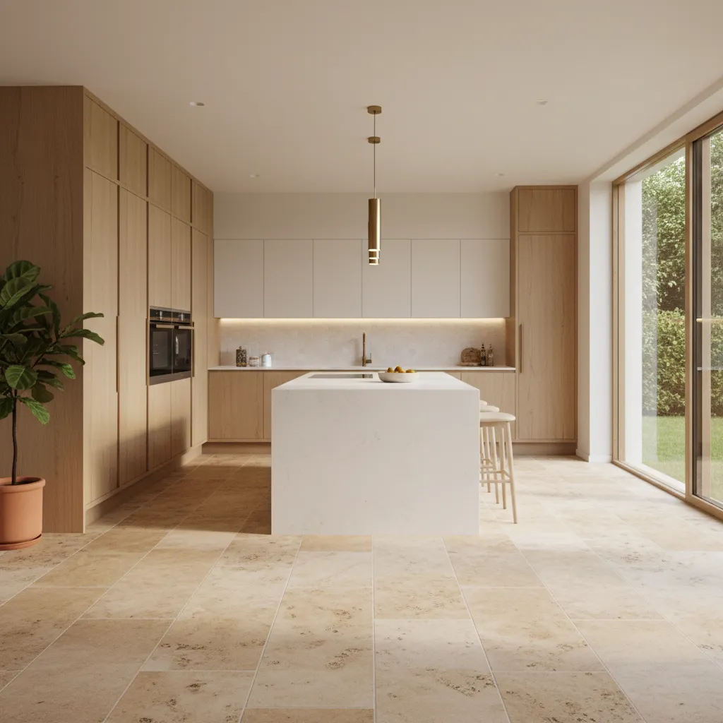 Common Problems With Travertine Kitchen Floors and How to Fix Them