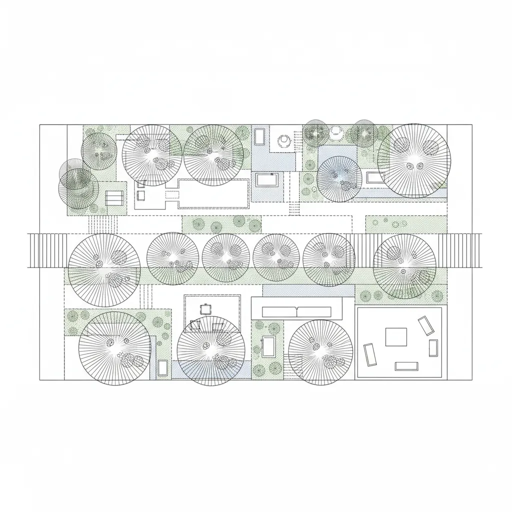 Tree CAD Blocks for Landscape Architecture Projects