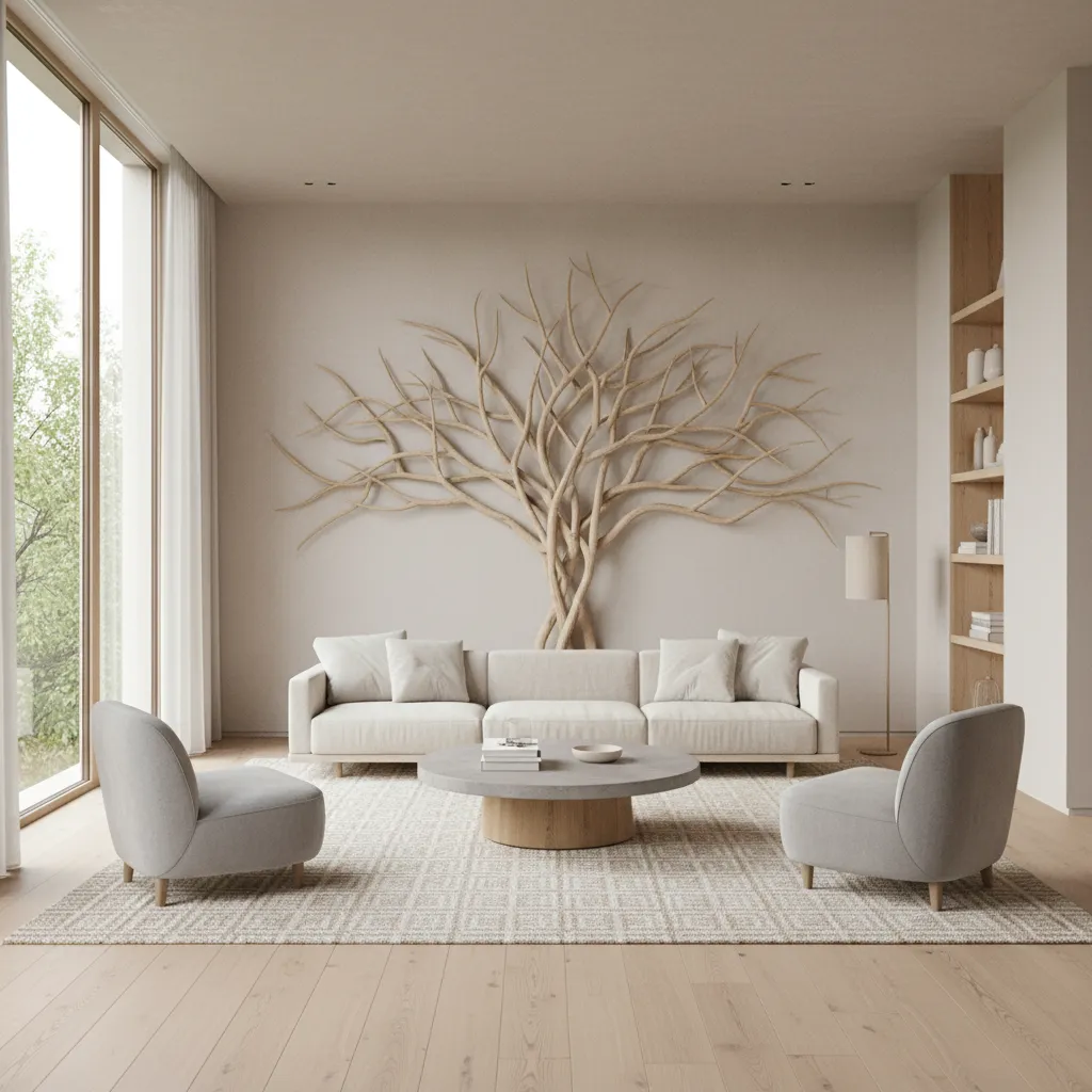 Interior Designers Use Tree Wall Art to Transform Living Spaces